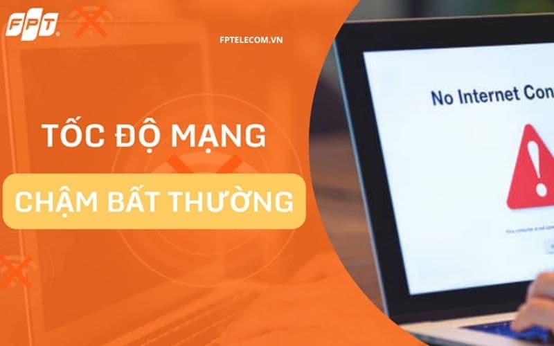Nguyên nhân phổ biến khiến mạng chậm và mạng bị chậm