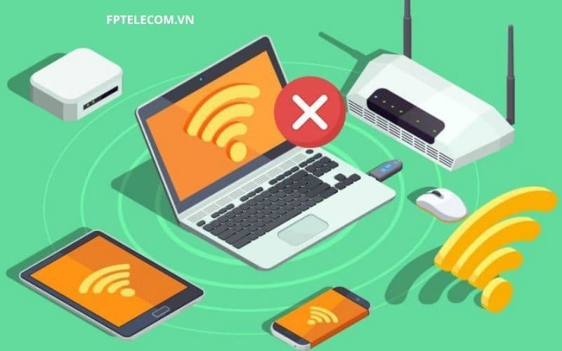 Các nguyên nhân phổ biến khiến máy tính không bắt được WiFi